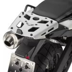 Support top case aluminium givi bmw f650 / 700 / 800 gs / adv