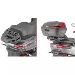 Support top case givi sr5613 piaggio mp3 350 / 400 / 500 sport / business (2018 - 2021)
