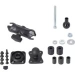 Support pour tube de direction sw - motech avec t - lock boule / bras