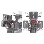 Supports valises latrales givi obk rapid moto guzzi v85tt