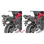 Supports valises latrales givi v35 / v37 rapid yamaha mt09 tracer