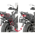 Supports valises latrales quick lock givi kawasaki 1000 versys se 2019