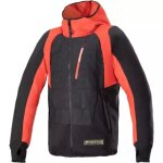 Sweat alpinestars mo. st. eq hybrid hooded noir rouge