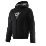 Sweat a capuche dainese bovisa safety hoodie full zip noir blanc Sweat a capuche dainese bovisa safety hoodie full zip noir blanc