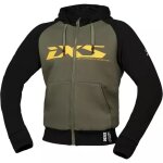 Sweat a capuche ixs rapid 1. 0 noir vert olive orange