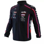 Sweat enfant ixon swk aprilia 25 noir rouge fluo