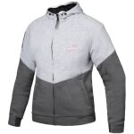 Sweat femme ixon touchdown gris argent fuchsia