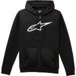 Sweat zippé alpinestars ageless zip v3 noir blanc Sweat zippé alpinestars ageless zip v3 noir blanc