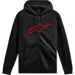 Sweat zipp alpinestars ageless zip v3 noir rouge