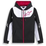 Sweat zipp alpinestars sessions v3 noir blanc rouge