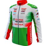 Sweat zipp ixon sw1 lcr 25 vert blanc rouge