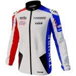 Sweat zipp ixon sw1 th 24 blanc rouge bleu