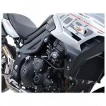 Tampons de protection r&g racing aero noir triumph tiger 1050 sport