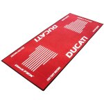 Tapis environnemental biketek moto sries 3 logo ducati (190x80cm)