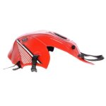 Tapis de rservoir bagster honda cb125 f rouge blanc