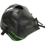 Tapis de réservoir bagster kawasaki zzr 1400 noir vert 1635c Tapis de réservoir bagster kawasaki zzr 1400 noir vert 1635c