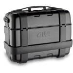 Valise top case givi trk33b monokey trekker 33l aluminium noir