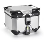 Top case givi trekker outback evo smart monokey 42l alu anodis - sans serrure