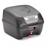 Top case kappa k320 cube 32l noir insert argent