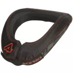 Tour de nuque enfant acerbis kid x - round noir rouge