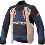 Veste alpinestars halo drystar noir bleu fonc beige orange