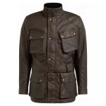 Veste belstaff trialmaster pro wax acajou Veste belstaff trialmaster pro wax acajou