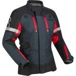Veste bering femme halifax noir anthracite rouge