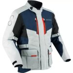Veste bering siberia gris bleu rouge Veste bering siberia gris bleu rouge