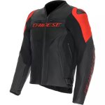 Veste dainese racing 5 noir rouge fluo