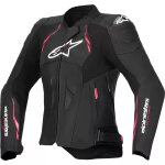 Blouson femme alpinestars stella dusk noir diva rose blanc