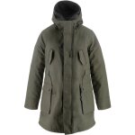Veste femme helstons scooter canvas kaki