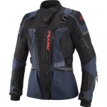 Veste femme ixon odin lady navy noir rouge vif