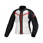 Veste femme macna tondo gris rouge