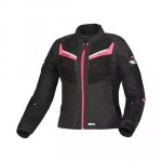 Veste femme macna tondo noir rose