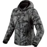Veste femme rev'it flare 3 h2o gris fonc camouflage