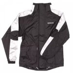 Veste de pluie bering maniwata noir argent Veste de pluie bering maniwata noir argent
