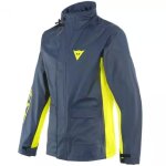 Veste de pluie dainese storm 2 noir jaune fluo