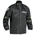 Veste de pluie ixon madden noir jaune fluo