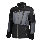 Veste scott priority gore - tex grande taille noir gris