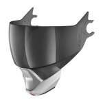 Visière et mentonnière shark evojet a. r. a. b + fumé argent mat Visière et mentonnière shark evojet a. r. a. b + fumé argent mat