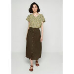 Jupe longue  boutons en lin - tourya