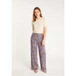 Pantalon en viscose irisée - begonia Pantalon en viscose irisée - begonia