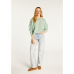 Pull ample bicolore en mohair - gaby