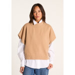 Pull ample manches courtes en cachemire recycl grs * - virginia