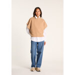 Pull ample manches courtes en cachemire recyclé grs * - virginia Pull ample manches courtes en cachemire recyclé grs * - virginia