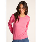 Pull col rond en laine mrinos - agatha
