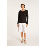 Pull col rond en soie coton et laine - benji