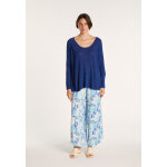 Pull col rond en viscose crepe - babouche