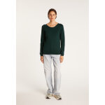 Pull col v arrire en coton cachemire - pandore