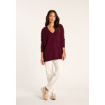 Pull col v oversize en cachemire - apolline Pull col v oversize en cachemire - apolline